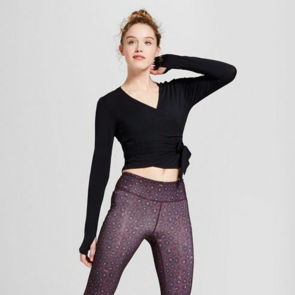 JoyLab Wrap Top NWOT
